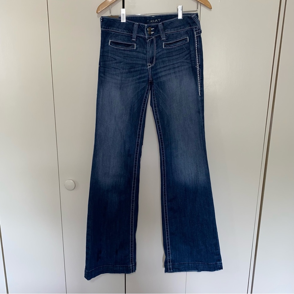 Ariat Women's Mid-Rise Trouser Jeans 29L